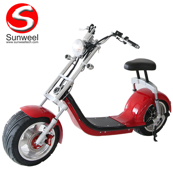 Lithium Battery Citycoco Fat Tire Electric Scooter with Seat