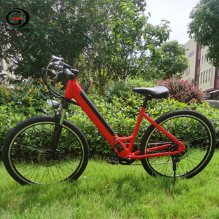 26 Inch Electric Bicycle Step Through Ebike 250W Lithium Battery Shimano 6-Speed | GaeaCycle Wholesale Electric Bikes