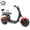 Street-Legal EEC Citycoco Electric Scooter with 12 Inch Fat Tire 1500W 60V 40Ah Battery 2 Seater | GaeaCycle E Scooter