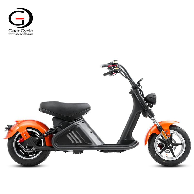Citycoco M2 Electric Fat Scooter 3000W Brushless Motor 60V 40Ah Large Battery US European Warehouse | GaeaCycle E-Chopper