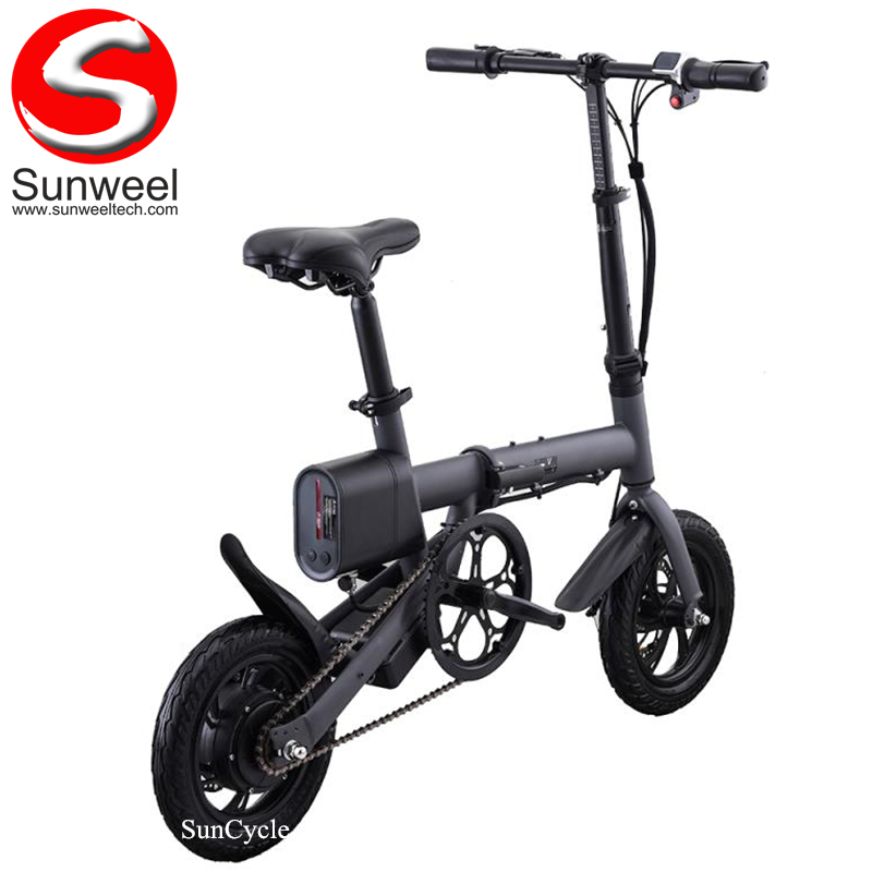 Suncycle Cheapest Pocket Electric Bike Folding 250W Road Electric Bicycle 