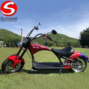 Citycoco Electric Scooter Super Chopper Bike with EEC/COC Speed 25km/h 45km/h 