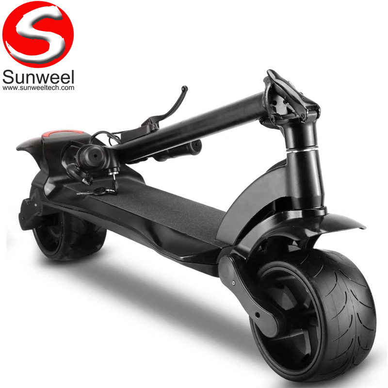 Fat Tire Folding Wide Wheel Electric Scooter for Adult