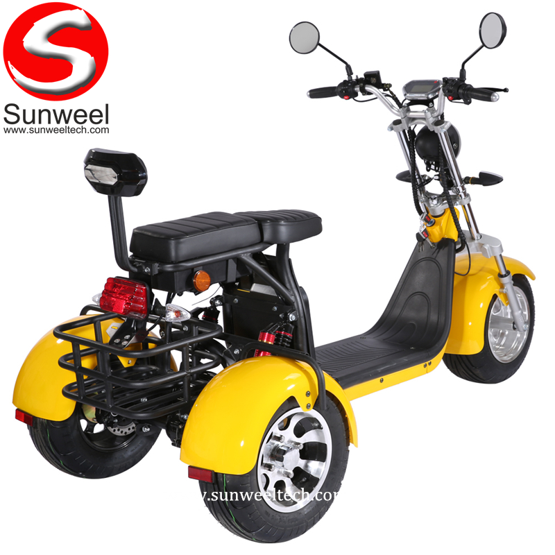 Electric Tricycle Cargo 3 Wheels Adult Electric Scooter Citycoco